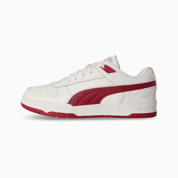 RBD Game Low Youth Shoes, PUMA White-Dark Crimson, extralarge-IND