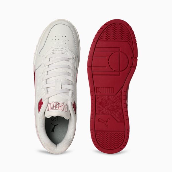 RBD Game Low Youth Shoes, PUMA White-Dark Crimson, extralarge-IND