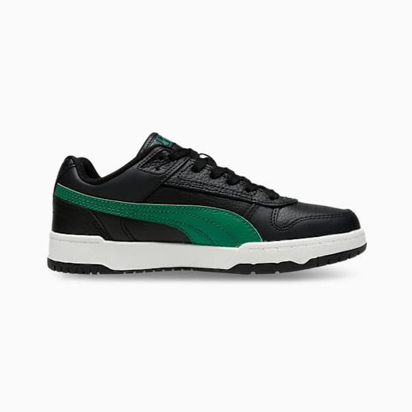 RBD Game Low Youth Shoes, PUMA Black-Archive Green-PUMA White, extralarge-IND