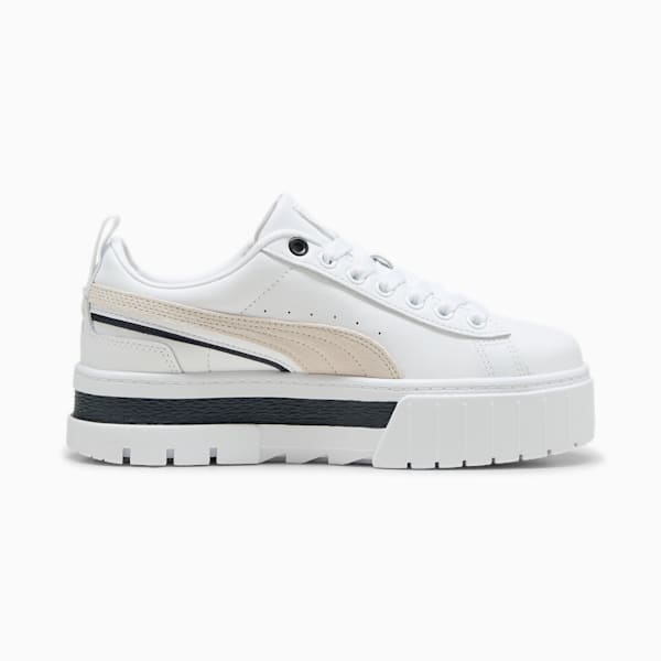 Mayze Classics Women's Sneakers, PUMA White-PUMA Gold, extralarge