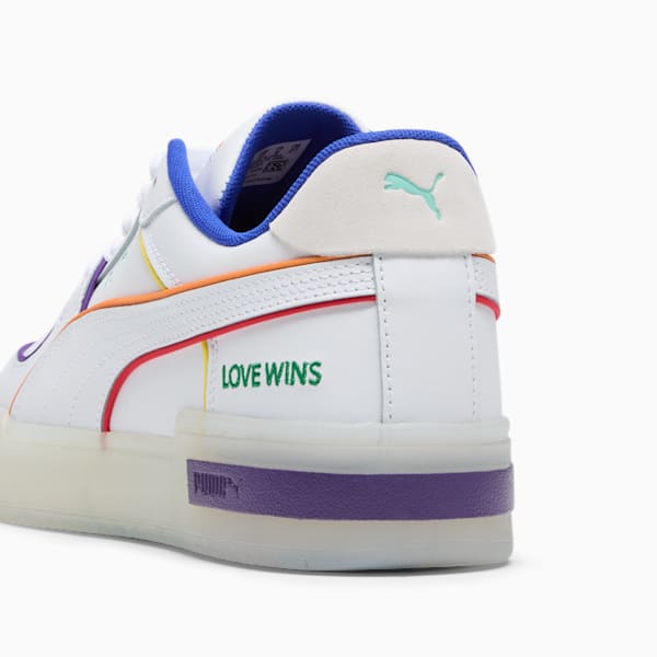 Zapatillas LOVE MARATHON CA Pro, PUMA White-Iris-Pop Red-Meadow, extralarge