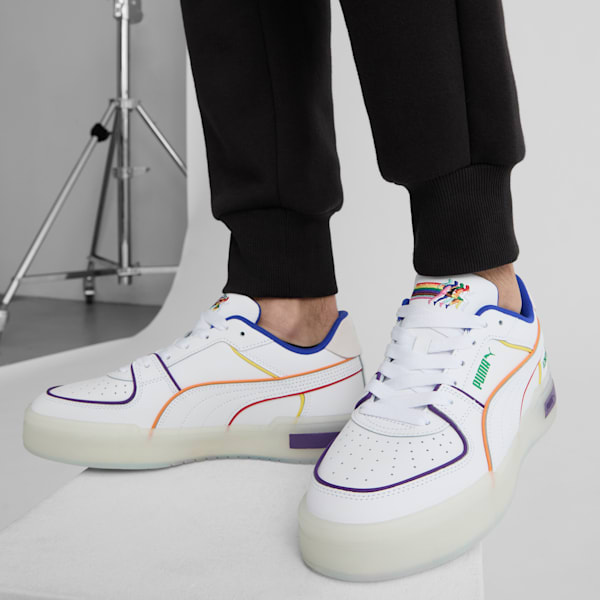 Zapatillas LOVE MARATHON CA Pro, PUMA White-Iris-Pop Red-Meadow, extralarge