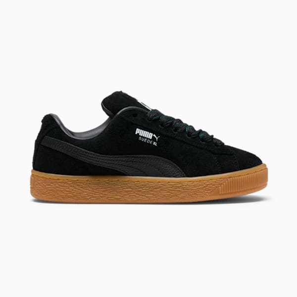 Suede XL Flecked Women's Sneakers, PUMA Black-Ponderosa Pine-Gum, extralarge