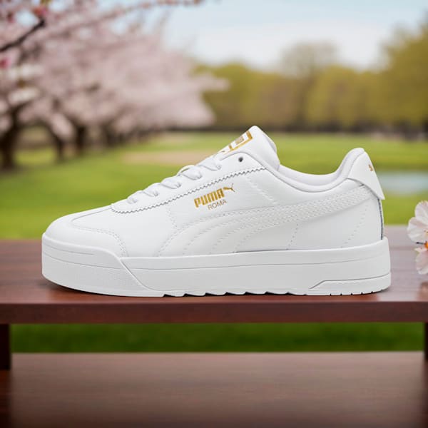 Roma Feminine Women's Sneakers, PUMA White, extralarge-IND