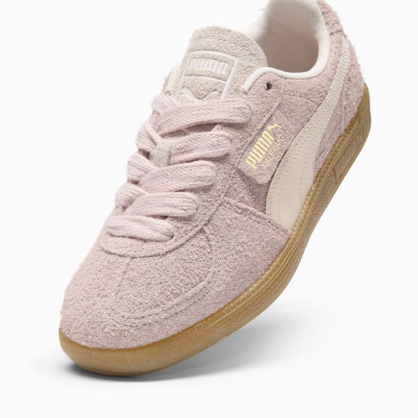 Palermo Hairy Women's Sneakers, Rose Quartz-Rosebay, extralarge