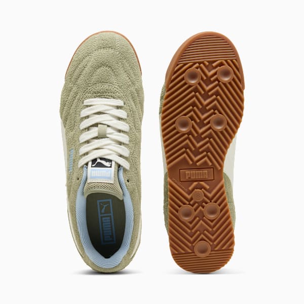 Roma Anniversario Suede Sneakers Unisex, Lux Army-Warm White, extralarge