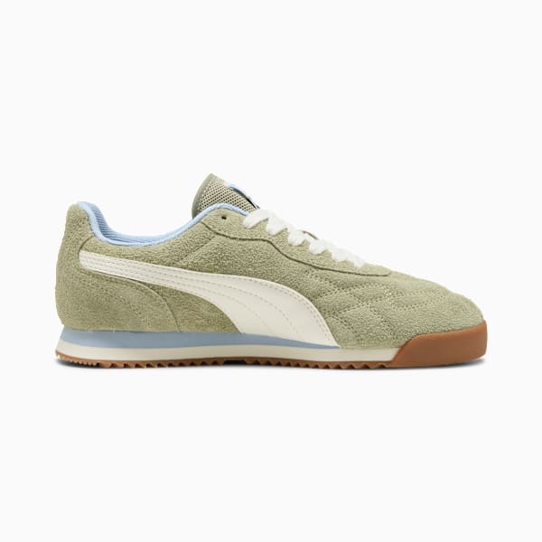 Roma Anniversario Suede Sneakers Unisex, Lux Army-Warm White, extralarge