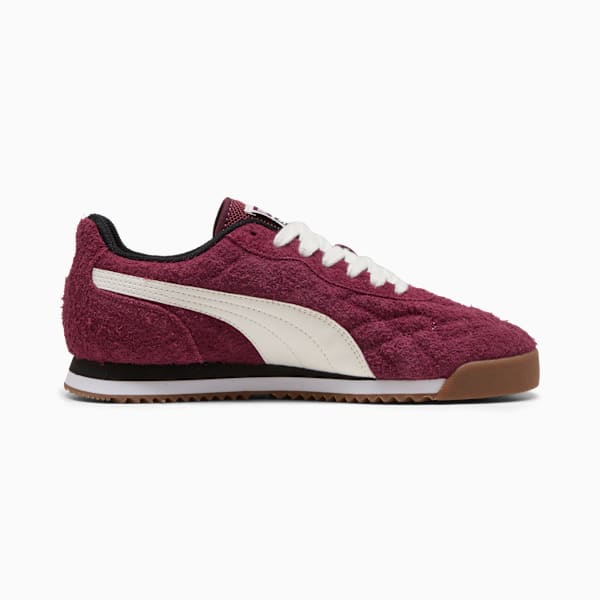 Roma Anniversario Suede Sneakers Unisex, Ruby Shimmer-Warm White, extralarge