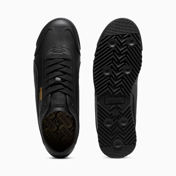 Tenis Roma 68 Revival, PUMA Black-Puma Team Gold, extralarge