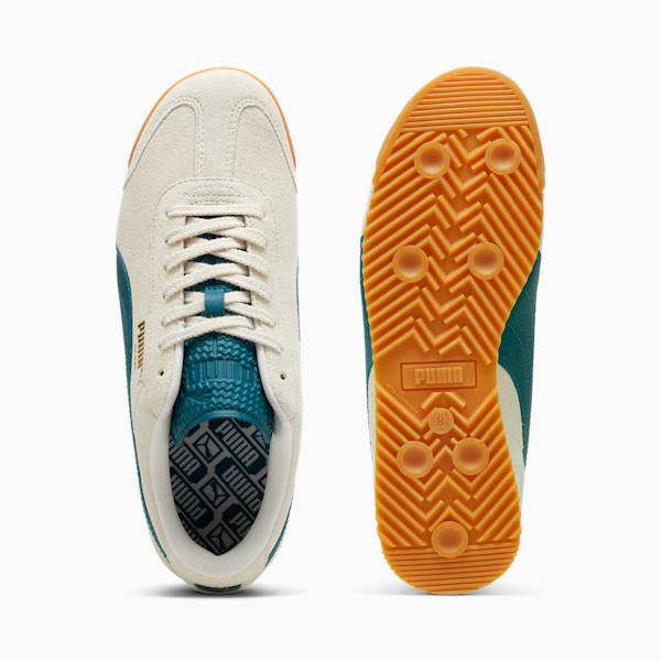 Tenis Roma Suede, Alpine Snow-Cold Green-Gum, extralarge