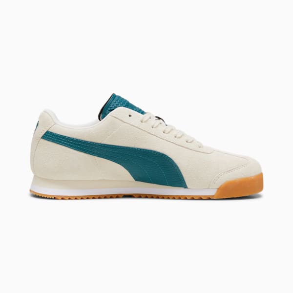 Tenis Roma Suede, Alpine Snow-Cold Green-Gum, extralarge