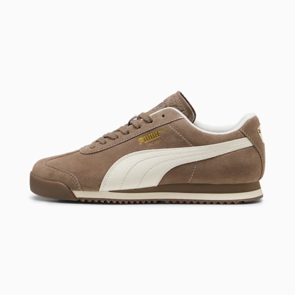 Sneakers Roma Suede Homme, Totally Taupe-Warm White, extralarge