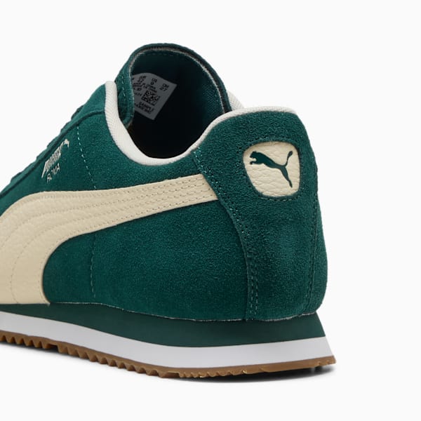 Roma Suede Sneakers Unisex, Green Terrain-Alpine Snow, extralarge-GBR