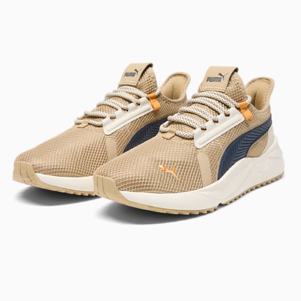 Tenis para hombre PacerFuture Street Plus, Prairie Tan-Club Navy-Alpine Snow, extralarge