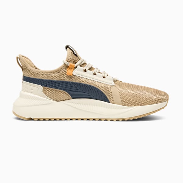 PacerFuture Street Plus Men's Sneakers, Prairie Tan-Club Navy-Alpine Snow, extralarge