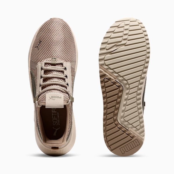 Tenis para hombre PacerFuture Street Plus, Ice Coffee-Loden Green-Lux Army-Desert Dust-Alpine Snow, extralarge