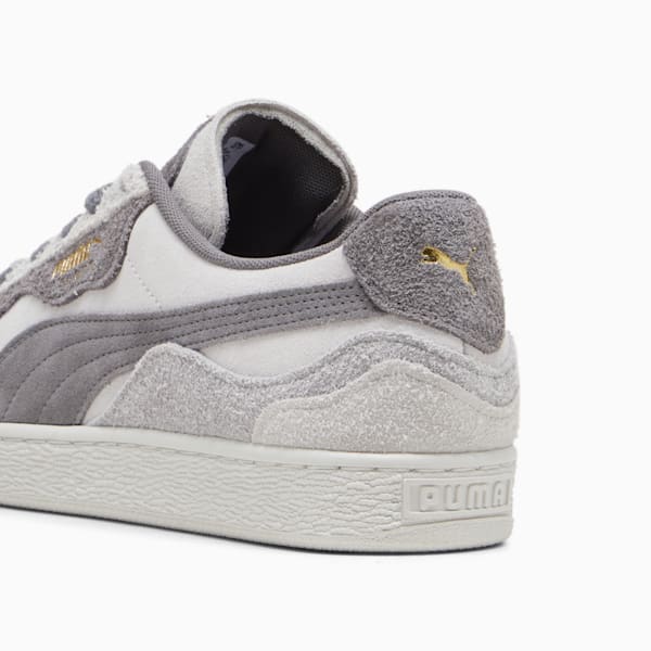 Tenis de gamuza Trippy, Feather Gray-Cool Dark Gray-Feather Gray, extralarge