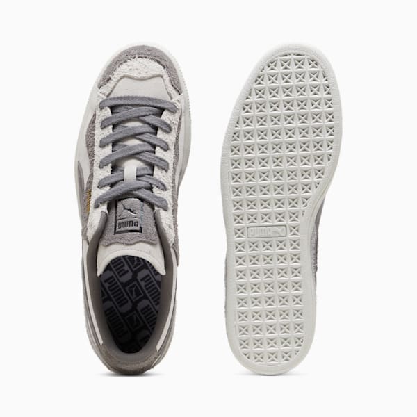 Sneakers Suede Trippy, Feather Gray-Cool Dark Gray-Feather Gray, extralarge