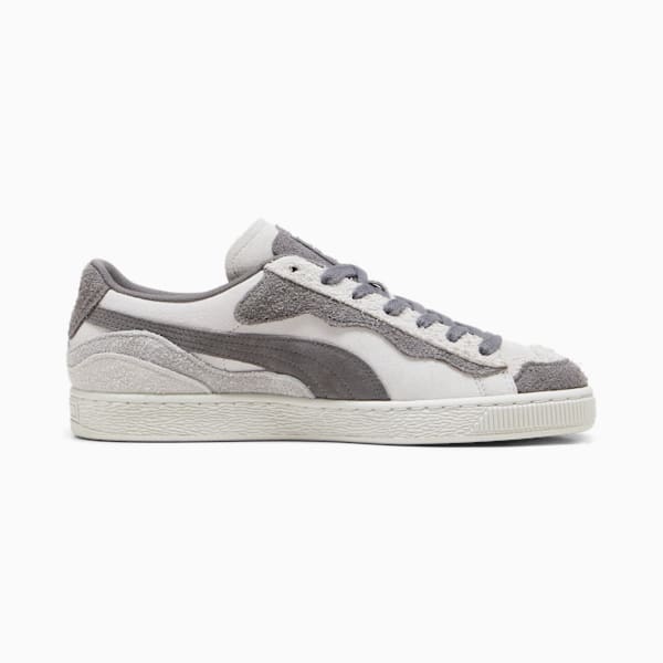 Tenis de gamuza Trippy, Feather Gray-Cool Dark Gray-Feather Gray, extralarge