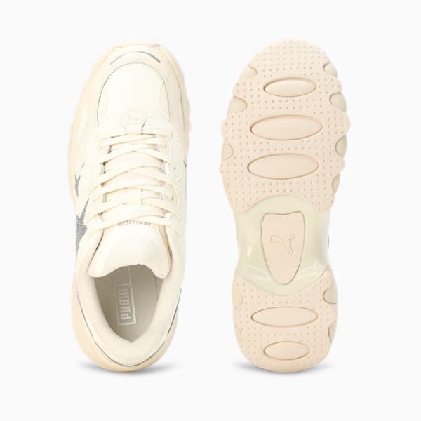 Pulsar Wedge Star Women's Sneakers, Frosted Ivory-PUMA Silver, extralarge-IND