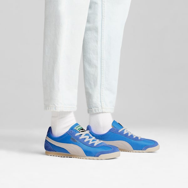 Arizona Nylon Sneakers, Bluemazing-Vapor Gray, extralarge