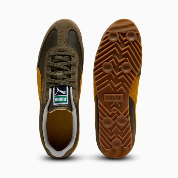 Arizona Nylon Sneakers, Loden Green-Archive Gold, extralarge