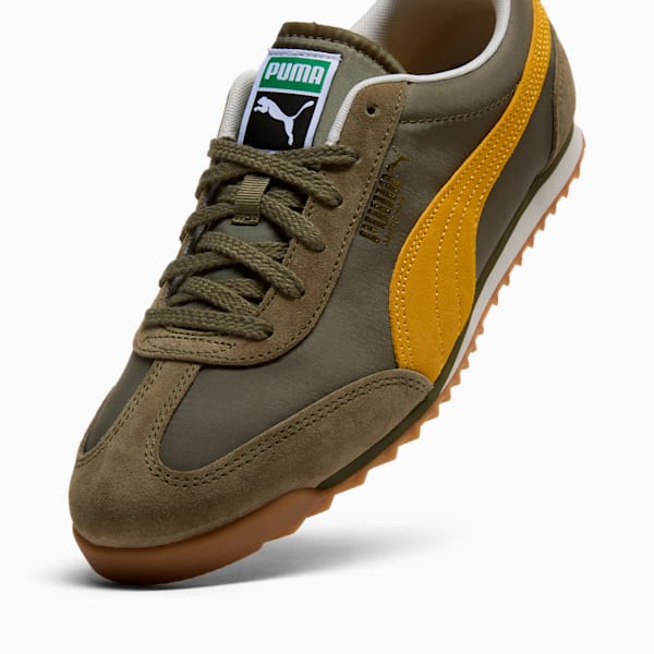 Arizona Nylon Sneakers, Loden Green-Archive Gold, extralarge