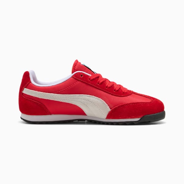 Arizona Nylon Sneakers, For All Time Red-PUMA White-PUMA Gold, extralarge-GBR