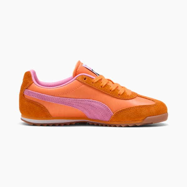 Arizona Nylon Sneakers, Orange Glo-Poised Pink-PUMA Gold, extralarge