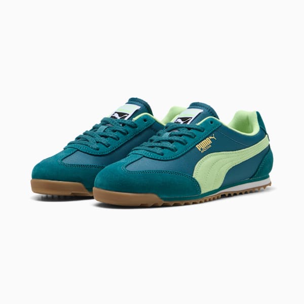 Arizona Nylon Sneakers, Cold Green-Fizzy Lime-PUMA Gold, extralarge
