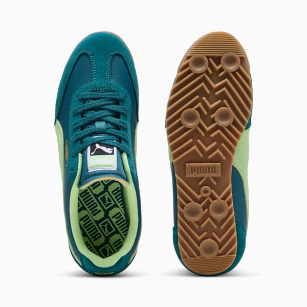 Arizona Nylon Sneakers, Cold Green-Fizzy Lime-PUMA Gold, extralarge
