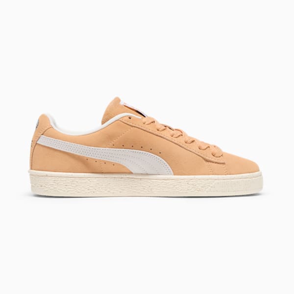 Suede New Bloom Women's Sneakers, Peach Fizz-Warm White-Puma Team Gold, extralarge