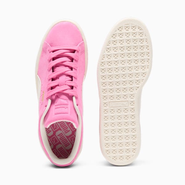 Suede Neon Women's Sneakers, Join the Running Club, extralarge