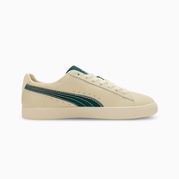 Clyde Players Lane Sneakers, Creamy Vanilla-Dark Myrtle, extralarge-IND
