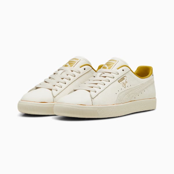 Sneakers PUMA x The NeverWorn IV Clyde Homme, Frosted Ivory-Alpine Snow, extralarge