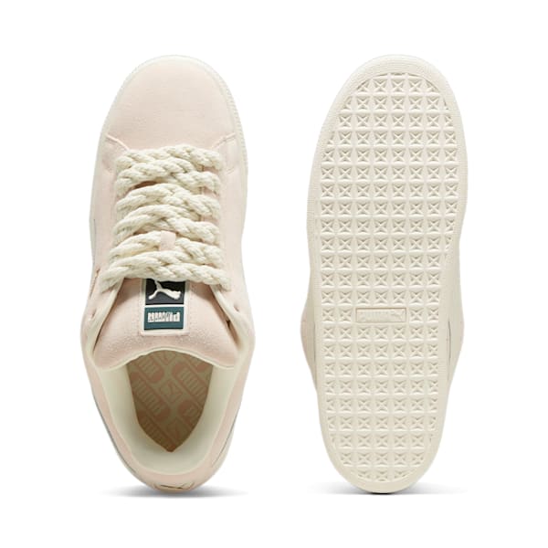 ユニセックス スウェード XL ロープ スニーカー, Warm White-Island Pink, extralarge-JPN