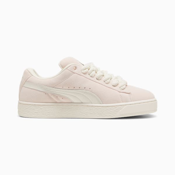 Sneakers Suede XL Rope, Warm White-Island Pink, extralarge