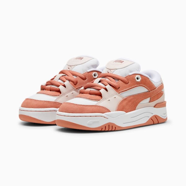 PUMA-180 Big Kids' Sneakers, PUMA White-Deeva Peach, extralarge