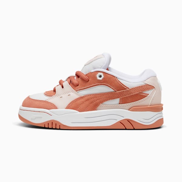 PUMA-180 Big Kids' Sneakers, PUMA White-Deeva Peach, extralarge