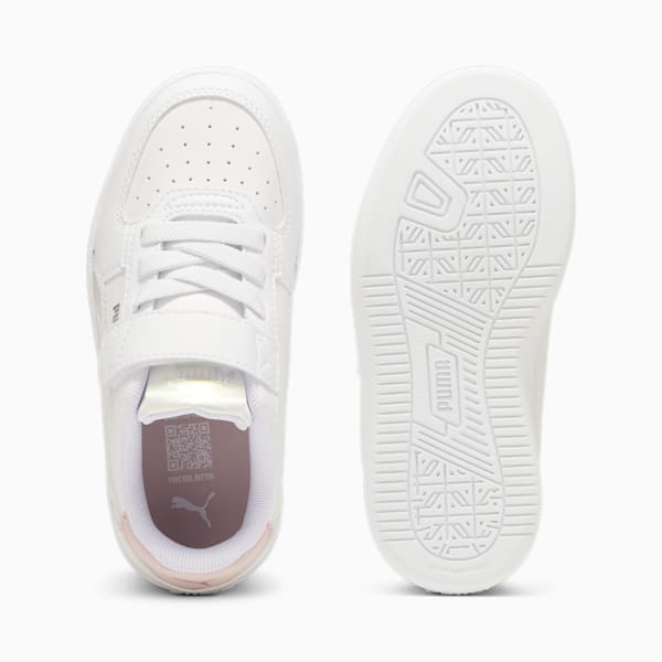 Tenis Carina 2.0 Holo para niñas, PUMA White-Mauve Mist-PUMA Silver, extralarge