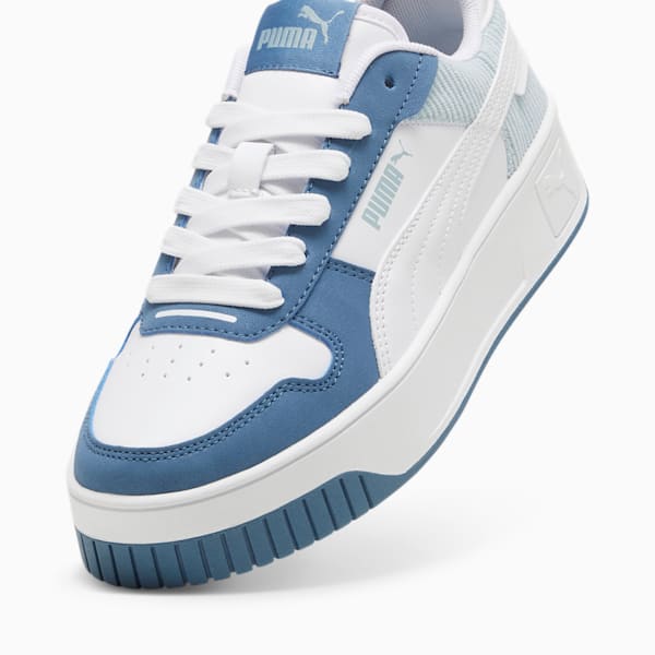 Carina Street Cord Big Kids' Sneakers, Blue Horizon-PUMA White-Frosted Dew, extralarge