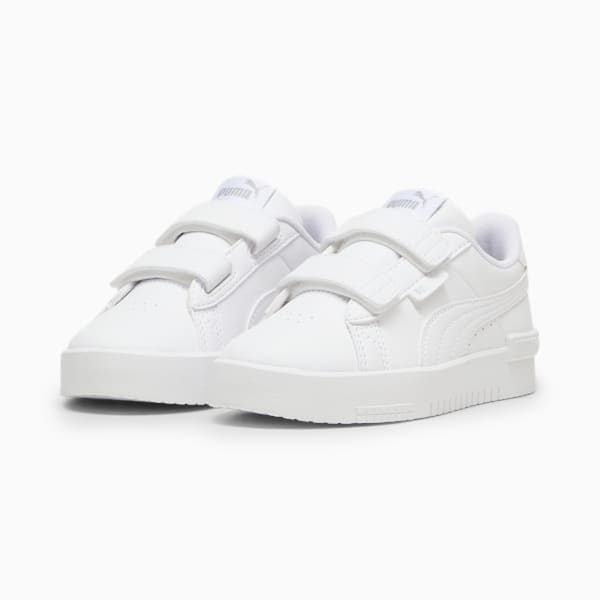 Jada V Little Kids' Sneakers, Puma White-Puma Silver, extralarge