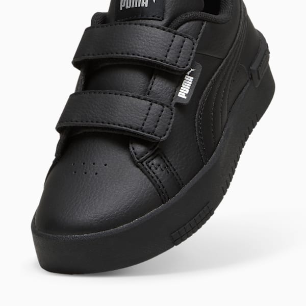 Jada V Little Kids' Sneakers, Puma Black-Puma Black-Puma Silver, extralarge