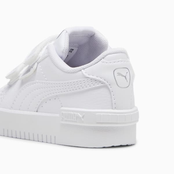 Zapatillas Jada V para niños pequeños, Puma White-Puma Silver, extralarge
