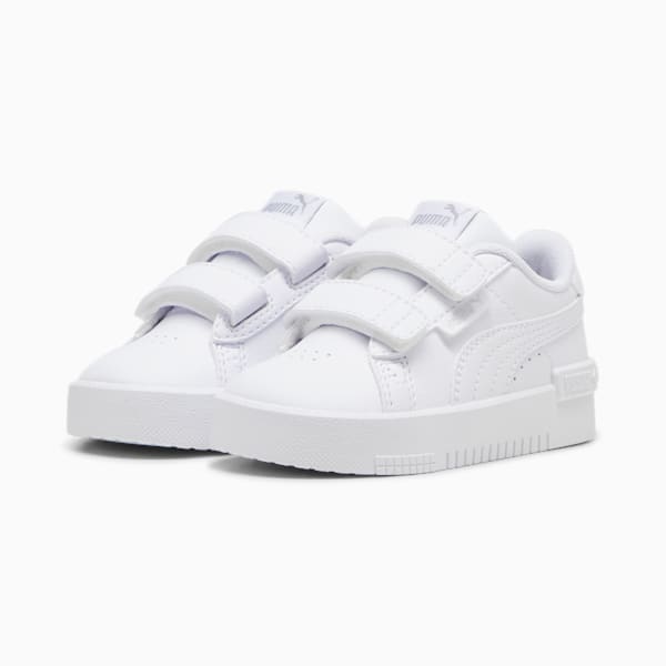 Zapatillas Jada V para niños pequeños, Puma White-Puma Silver, extralarge