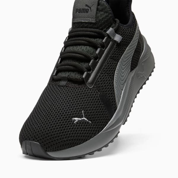 Pacer Street Men's Wide Sneakers, PUMA Black-Cool Dark Gray, extralarge