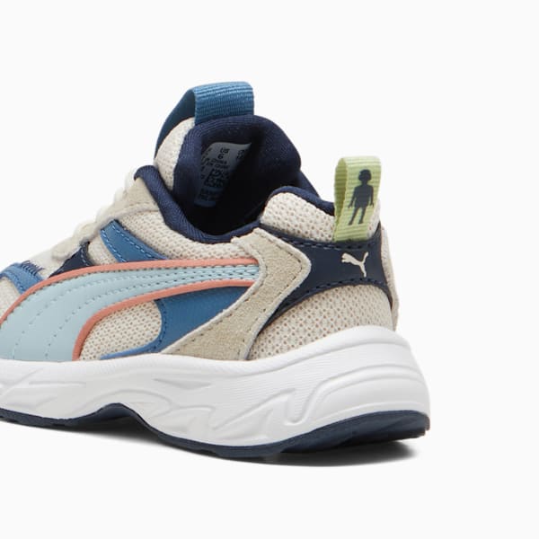 PUMA x PLAYMOBIL® Morphic Toddlers' Sneakers, Alpine Snow-Frosted Dew, extralarge