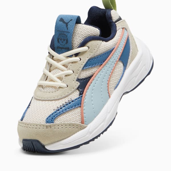 PUMA x PLAYMOBIL® Morphic Toddlers' Sneakers, Alpine Snow-Frosted Dew, extralarge