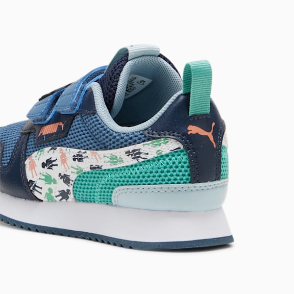 キッズ PUMA x  PLAYMOBIL R78 スニーカー 17-21cm, Club Navy-Blue Horizon-Jade Frost, extralarge-JPN