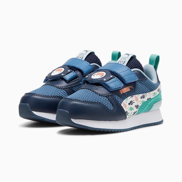 キッズ PUMA x  PLAYMOBIL R78 スニーカー 17-21cm, Club Navy-Blue Horizon-Jade Frost, extralarge-JPN